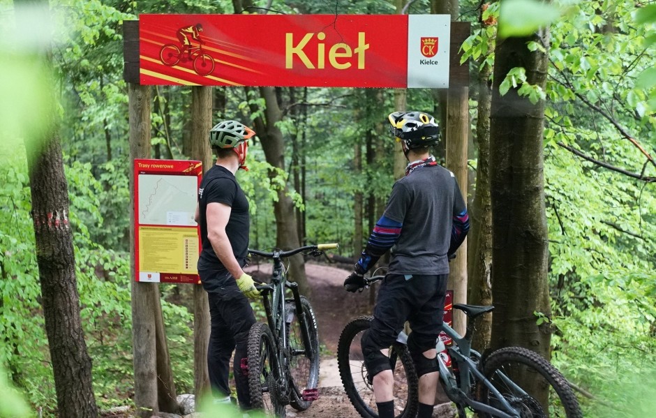 Singletrack w Kielcach już dostępny dla rowerzystów!