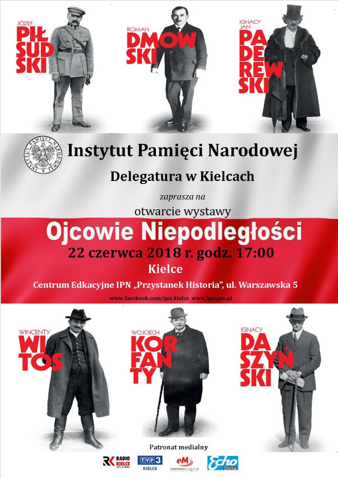 Wystawa "Ojcowie Niepodległości" w Kielcach
