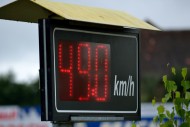 Pierwsze w Kielcach radarowe wyświetlacze prędkości