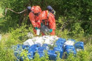 Kolejne nielegalne wysypisko pełne toksycznych substancji
