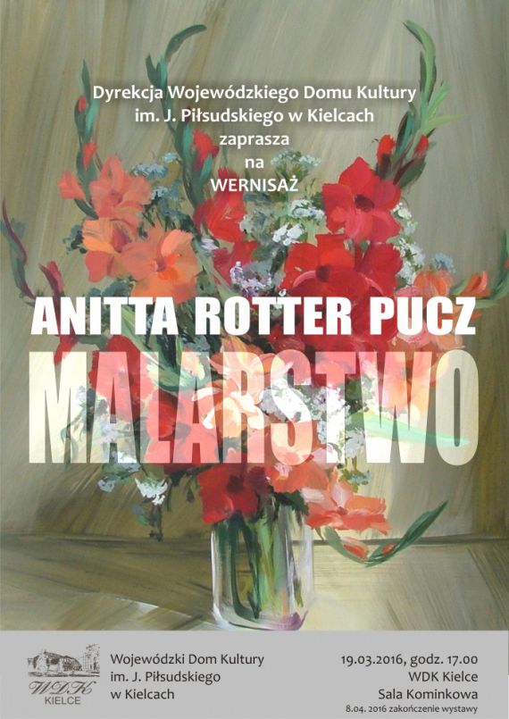Wernisaż: Malarstwo Anitty Rotter-Pucz