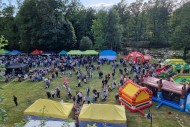 [FOTO] Tłumy na XII Święcie Pieroga Świętokrzyskiego w Bobrzy