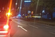 Wieczorny wypadek na skrzyżowaniu. Cztery osoby w szpitalu