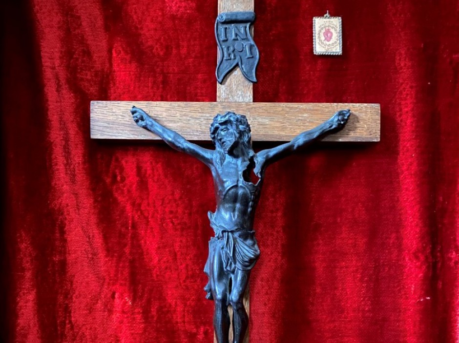 Przestrzelony krzyż z Nagłowic