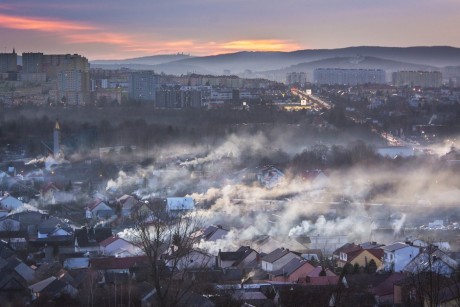 Dron pomaga dbać o jakość powietrza w Kielcach