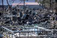 Kolejne spotkanie w sprawie usunięcia materiałów po pożarze w Nowinach - wciąż niewiele wiadomo
