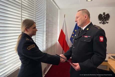 Bryg. Barbara Majdak wiceszefem opatowskich strażaków. Pierwsza kobieta na takim stanowisku