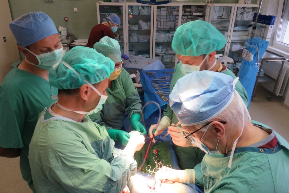 W szpitalu na Czarnowie pobrano narządy od dwóch dawców jednocześnie