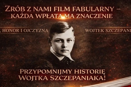 Chcą nakręcić film o Wojtku Szczepaniaku. Potrzebują wsparcia