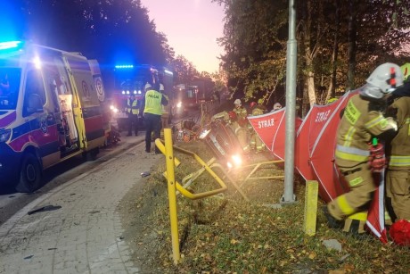 Tragiczny wypadek w Celinach. Nie żyją trzy osoby