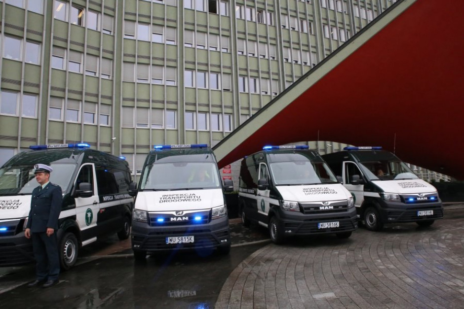 Inspekcja Transportu Drogowego otrzymała nowe samochody