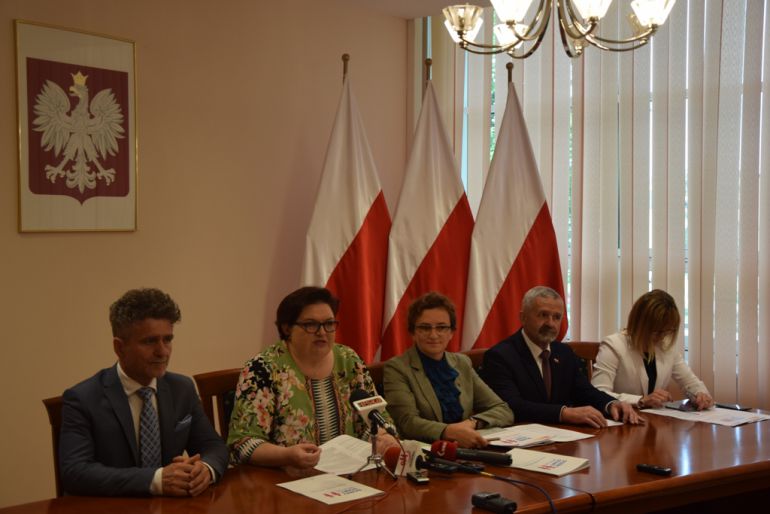 Minister Bojanowska z wizytą w Kielcach
