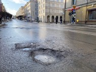 Kosztowne dziury w kieleckich ulicach
