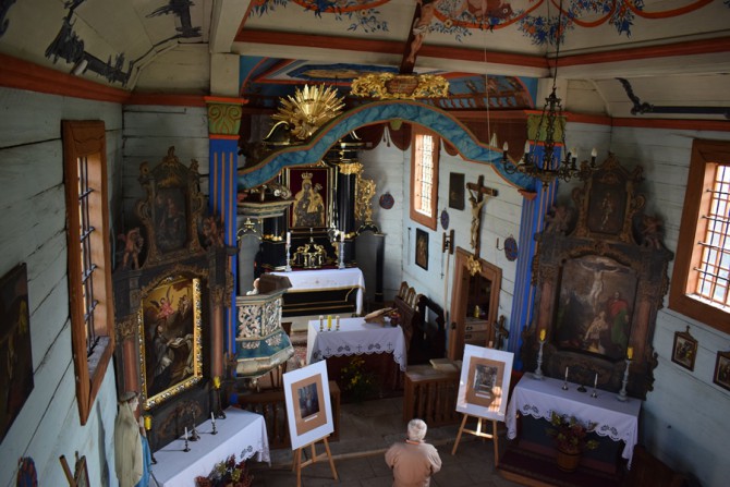 Remont ambony w kościele z Rogowa zakończony