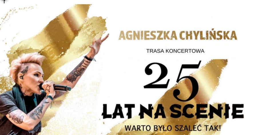 Agnieszka Chylińska zagra koncert w Kielcach. Podsumuje 25 lat obecności na scenie