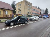 Wypadek w Połańcu. Kobieta w szpitalu