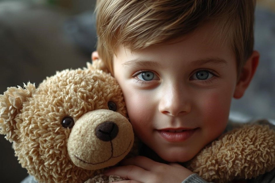 Pluszowy Miś też może pomóc