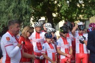 [FOTO, WIDEO] Wyruszyli w trasę, aby upamiętnić bohaterów z Westerplatte