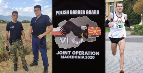 Strażnik graniczny z Kielc na ratunek tonącemu