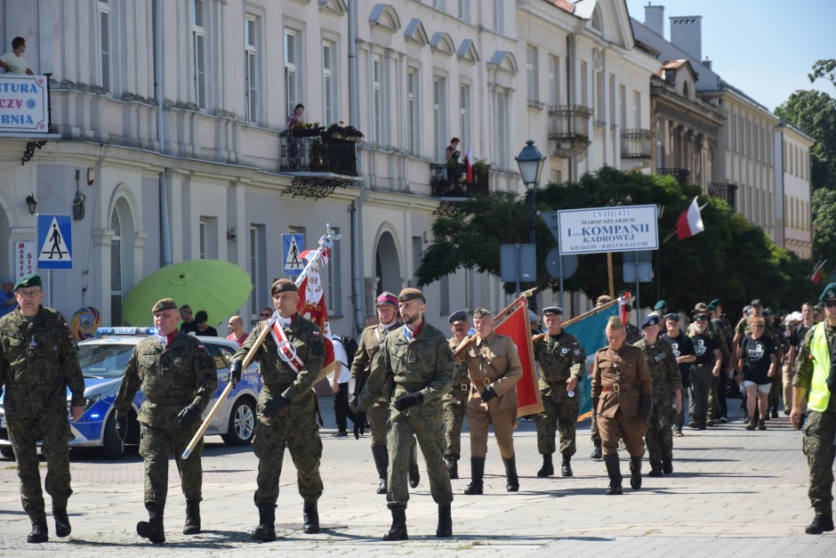 Kadrówka wejdzie dziś do Kielc