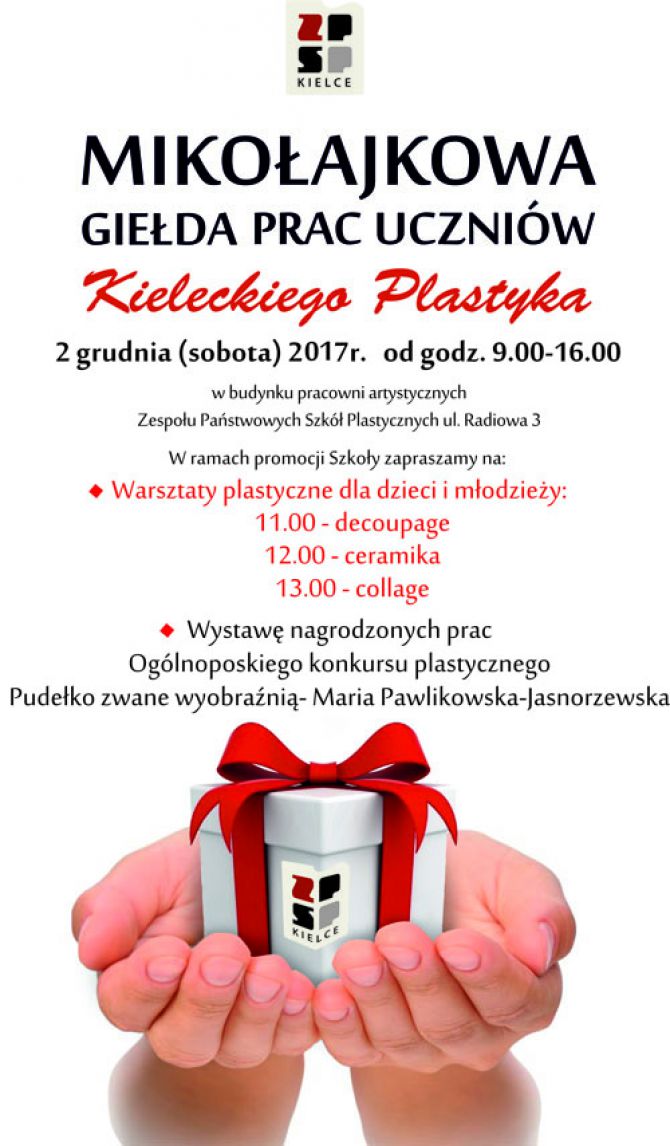 Mikołajkowa Giełda Prac Uczniów