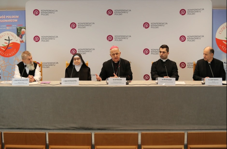 Biskup Jan Piotrowski w Warszawie: Misje są w dalszym ciągu aktualne