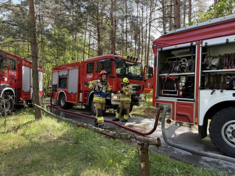 Świętokrzyscy strażacy ćwiczą na wypadek awarii przemysłowej – akcja GASPOL