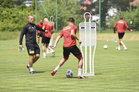 Pierwszy trening Korony Kielce