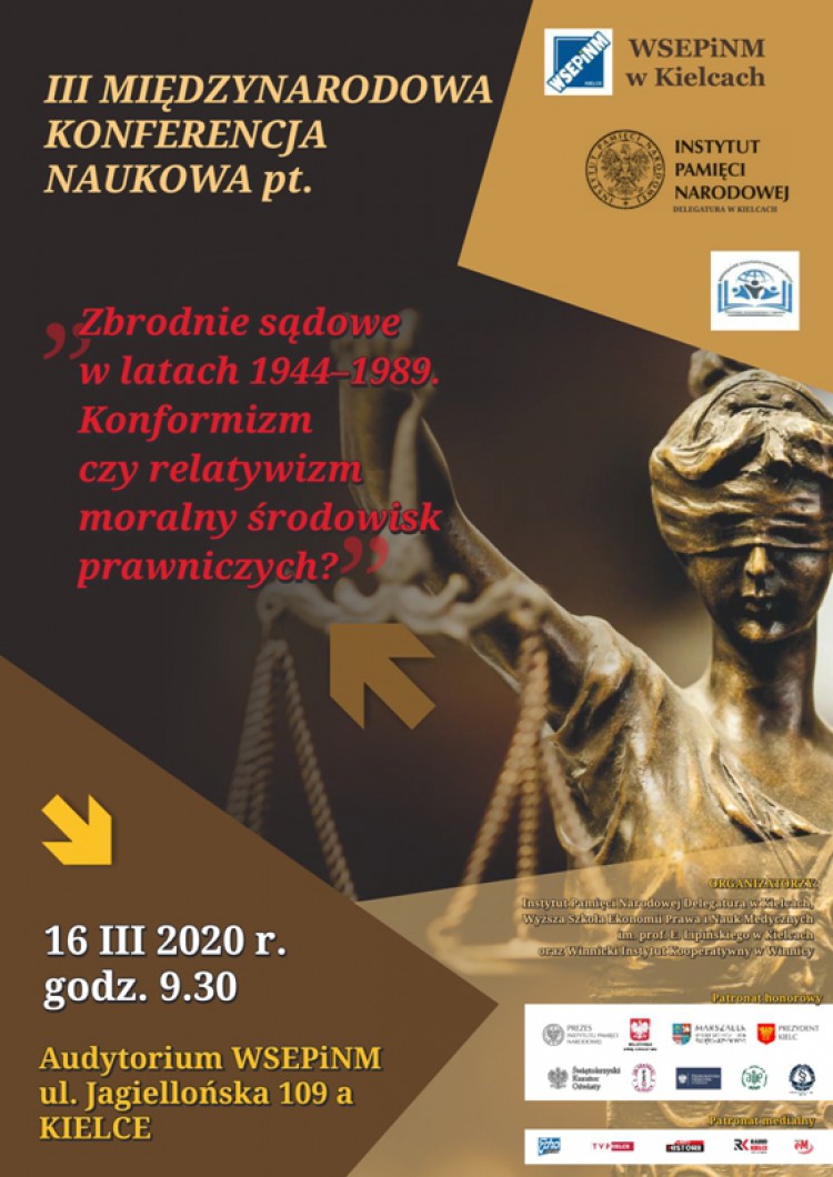 Zbrodnie sądowe w latach 1944–1989. Konformizm czy relatywizm moralny środowisk prawniczych?
