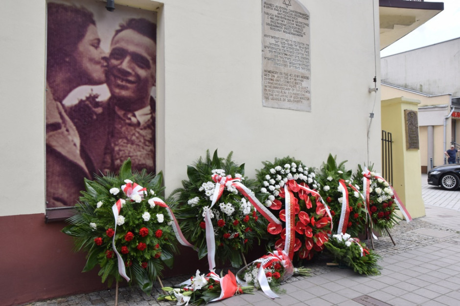 [FOTO] Obchody pogromu w Kielcach. Solidarność upamiętniła tragiczne wydarzenia
