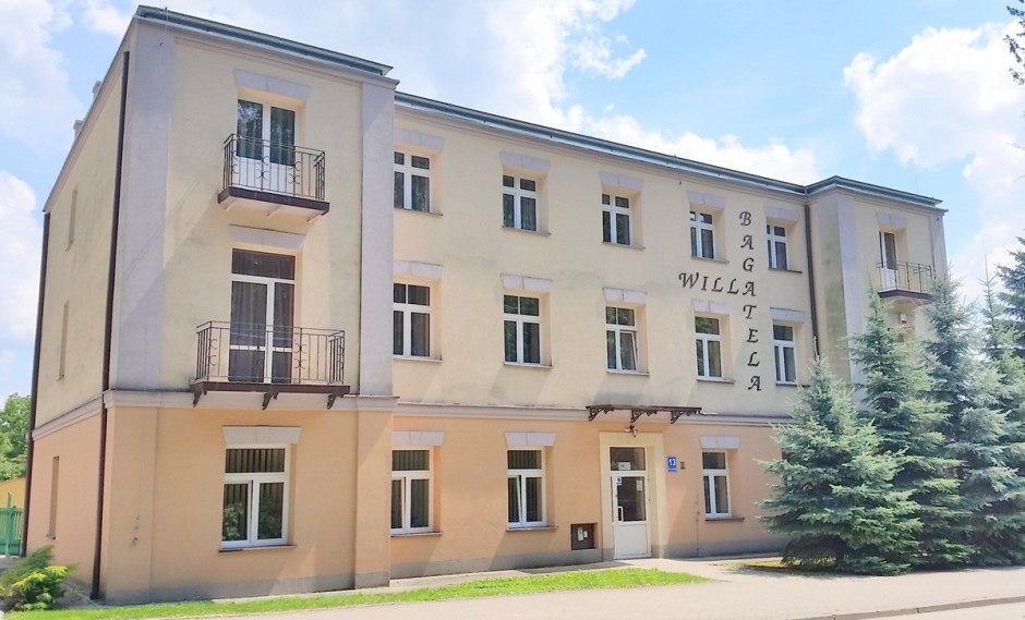 „Willa Bagatela” Uzdrowiska Busko-Zdrój - rehabilitacja kuracjuszy i praca w Zakładzie Aktywności Zawodowej.
