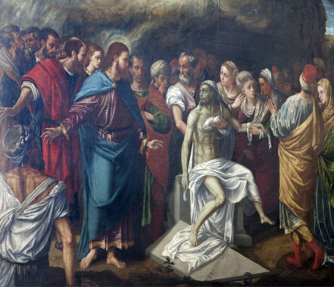 Jezus wskrzesza z martwych 