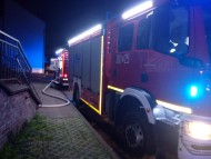 Tragiczny pożar w Kielcach. Jedna osoba nie żyje