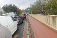Dwie kolizje na ul. Krakowskiej w Kielcach