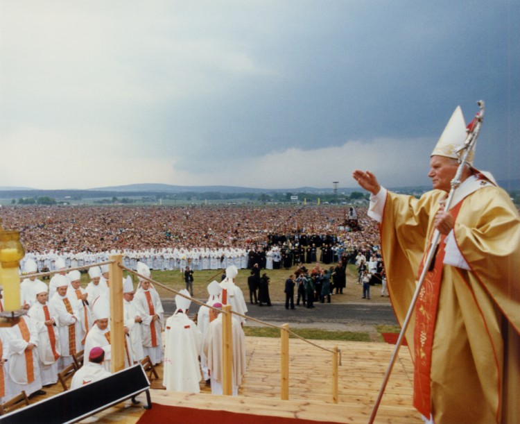 Spotkanie w Masłowie w rocznicę wizyty świętego Jana Pawła II w Kielcach