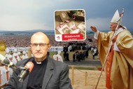 Pamiętam rozpoczęcie Mszy Świętej i wielką burzę