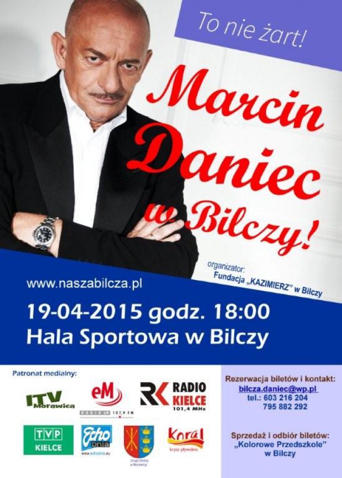 Marcin Daniec wraz z zespołem w Bilczy