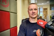 Prawdziwy rycerz odwiedził Radio eM Kielce