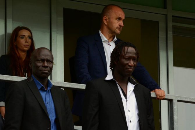 Inwestorzy z Senegalu byli na meczu Korony z Piastem