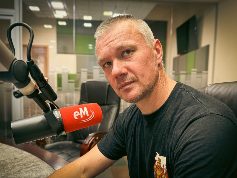 Prawdziwy rycerz… w Radiu eM Kielce!