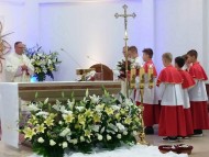 Parafianie z Domaszowic modlili się za księdza Dariusza Sieradzego w 30-lecie święceń