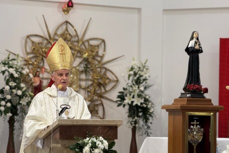 Biskup Marian Florczyk: św. Rita jest oblubienicą Jezusa cierpiącego