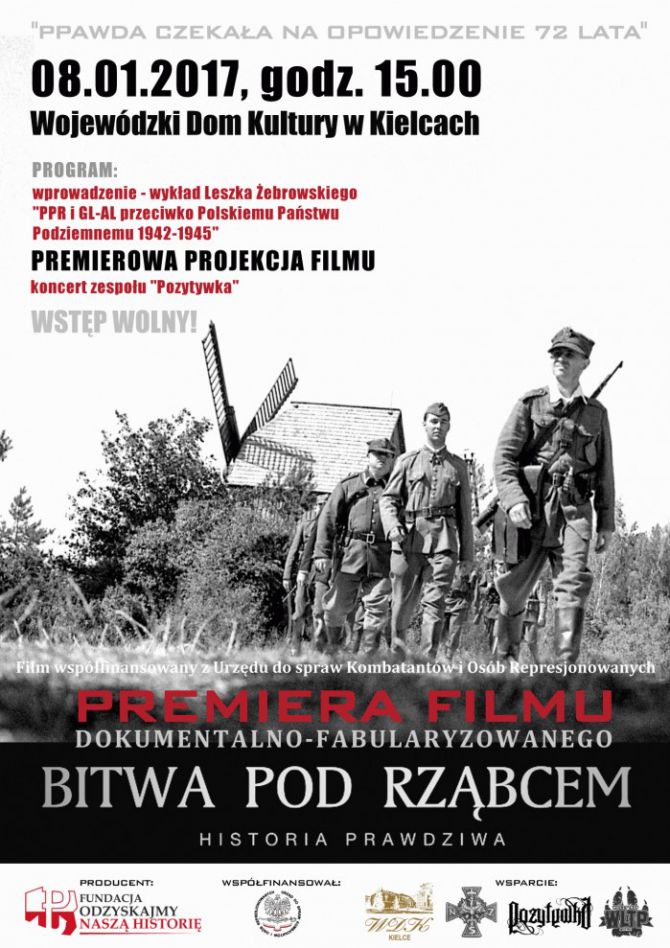 PREMIERA:  Bitwa Pod Rząbcem - historia prawdziwa