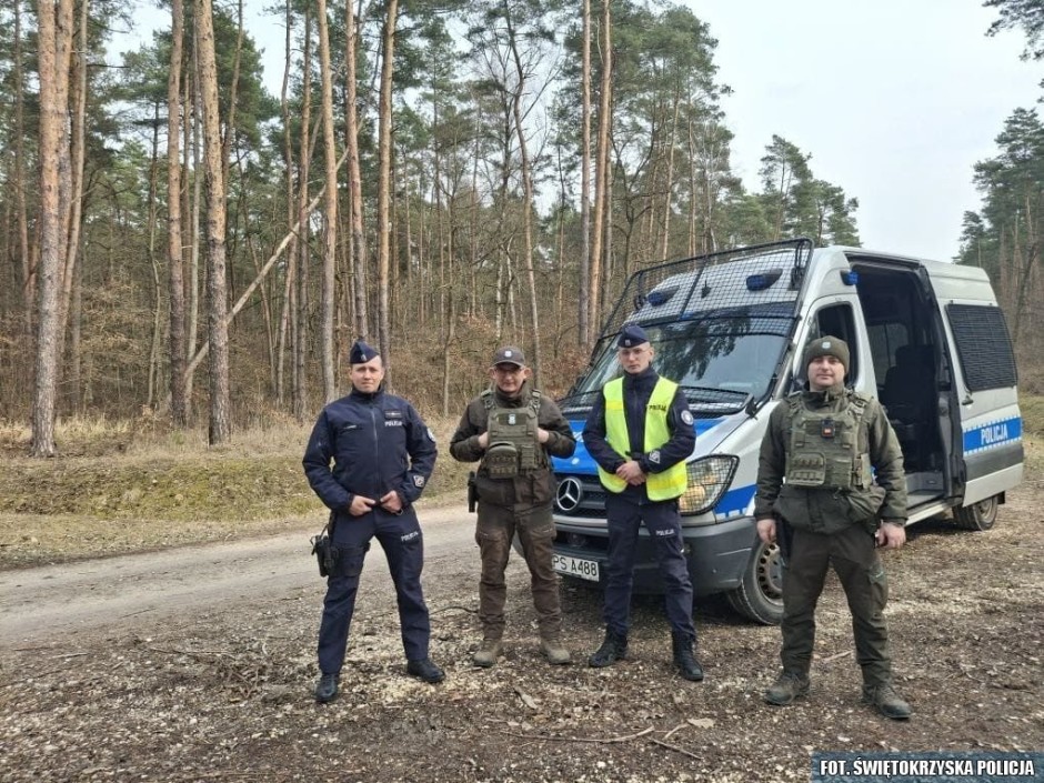 Policjanci i leśnicy walczą z kłusownikami