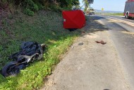 Śmiertelny wypadek w Woli Łagowskiej. Nie żyje 72-letni motorowerzysta