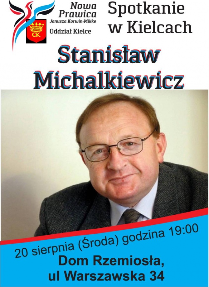 Spotkanie z Stanisławem Michalkiewiczem