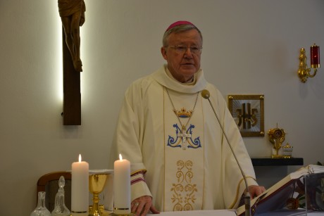 Biskup Andrzej Kaleta przewodniczył Eucharystii w kieleckim hospicjum