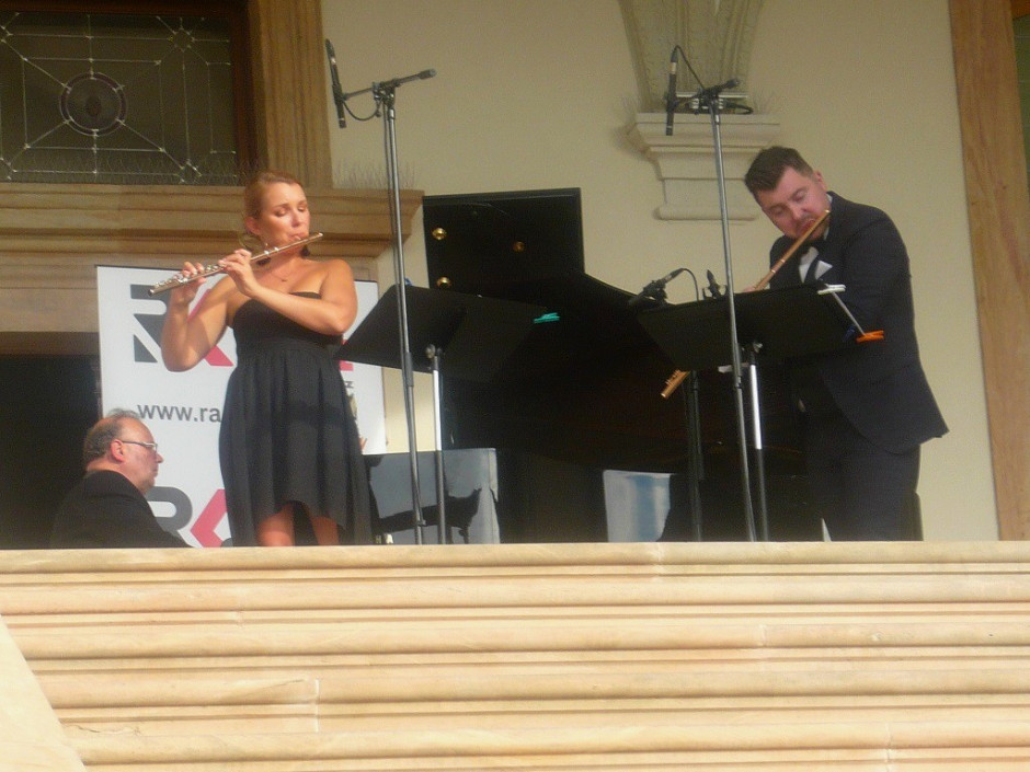 [FOTO] Finałowy koncert „Chopinowskich Inspiracji”. Wystąpiło małżeństwo fenomenalnych flecistów!