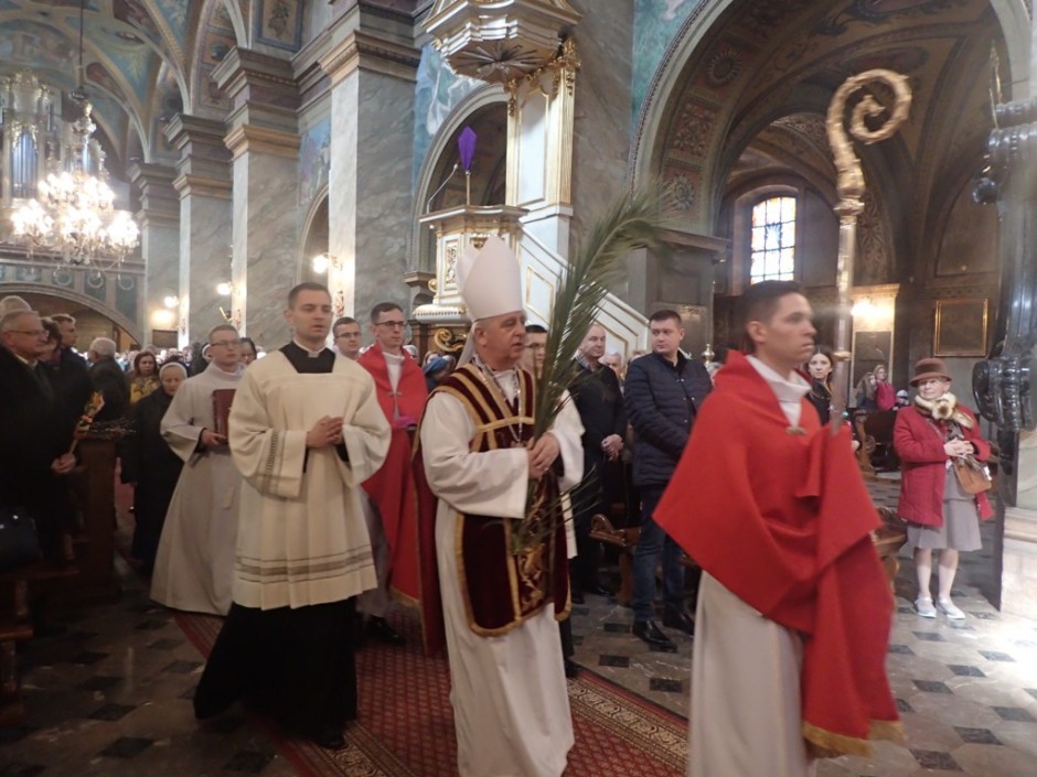 Niedziela Palmowa w diecezji kieleckiej