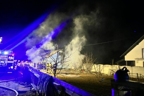 Tragiczny pożar w miejscowości Kolonia Bogoria